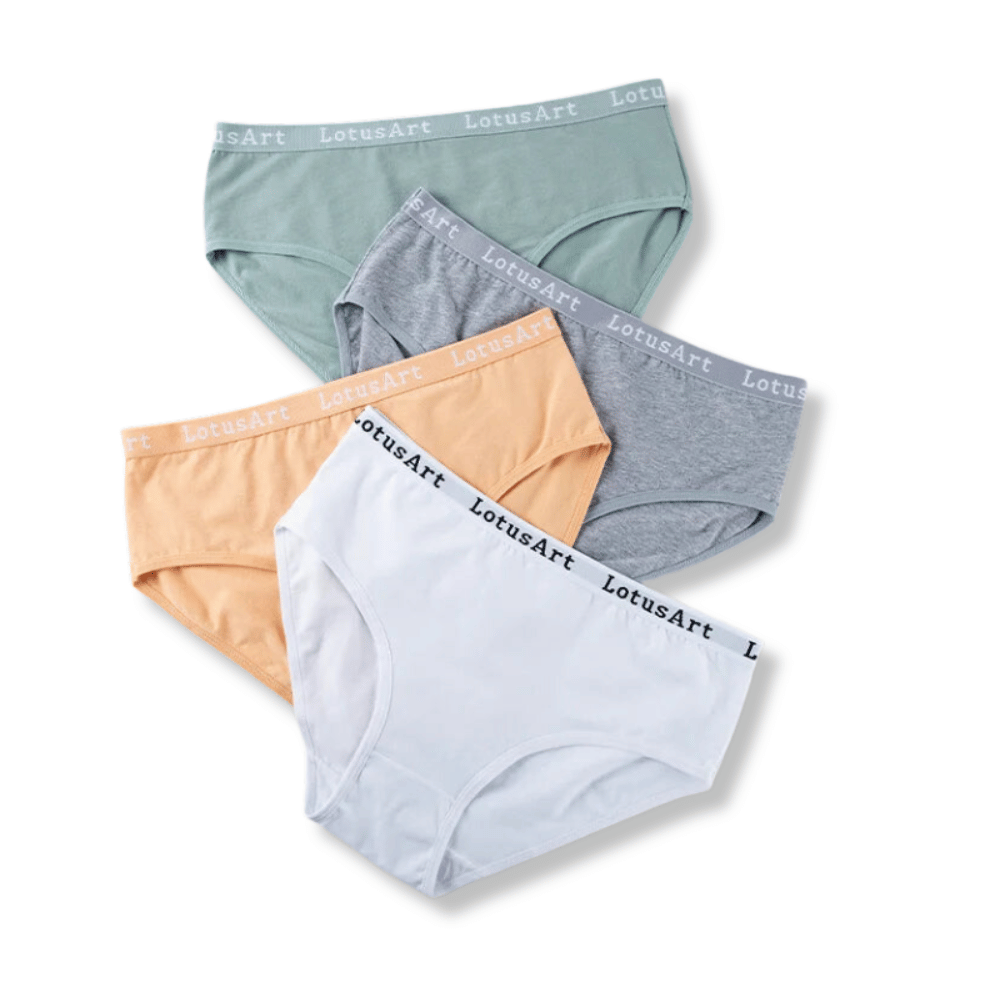 Cotton mid-waist underwear 2-pack for femboys