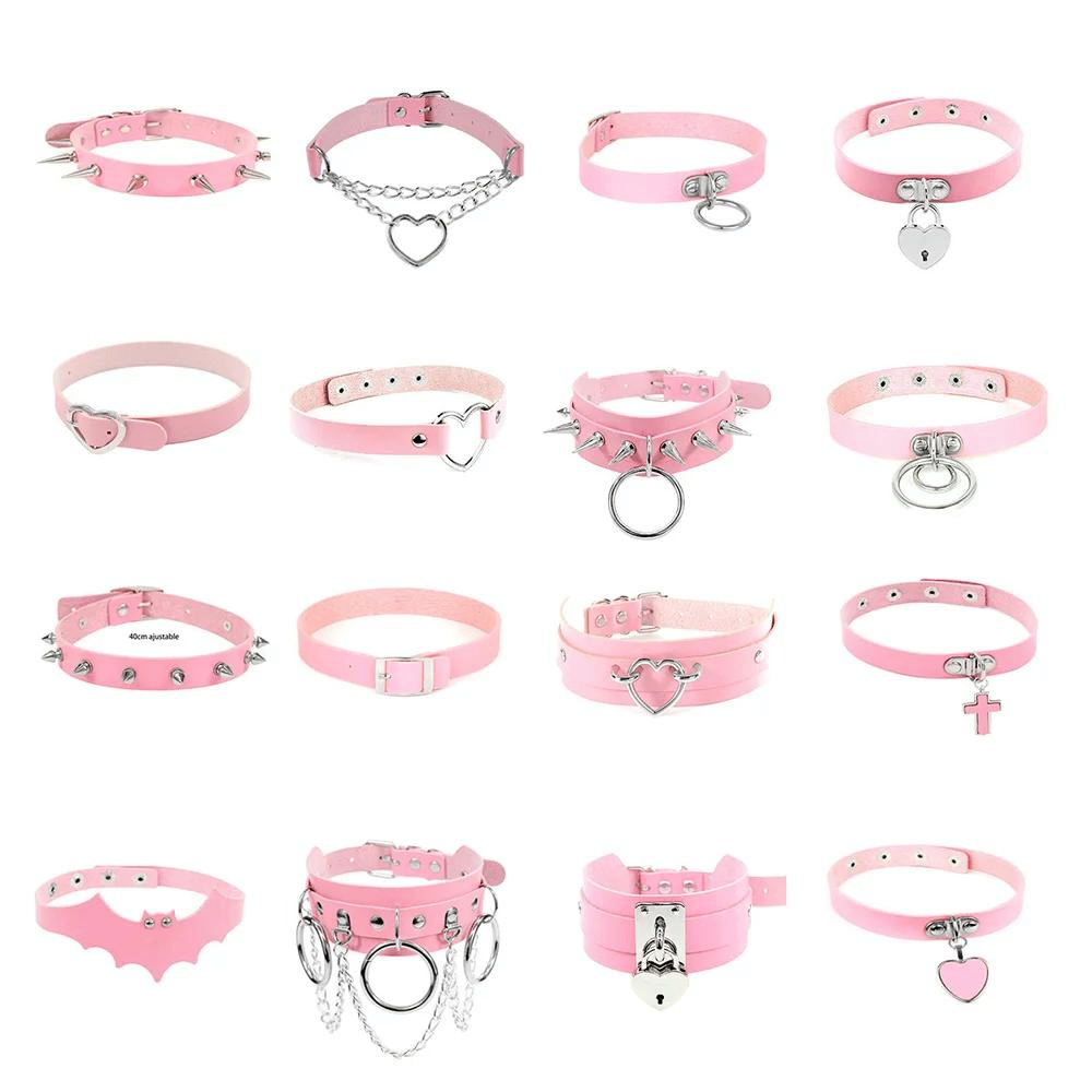 Cute Pink Chokers
