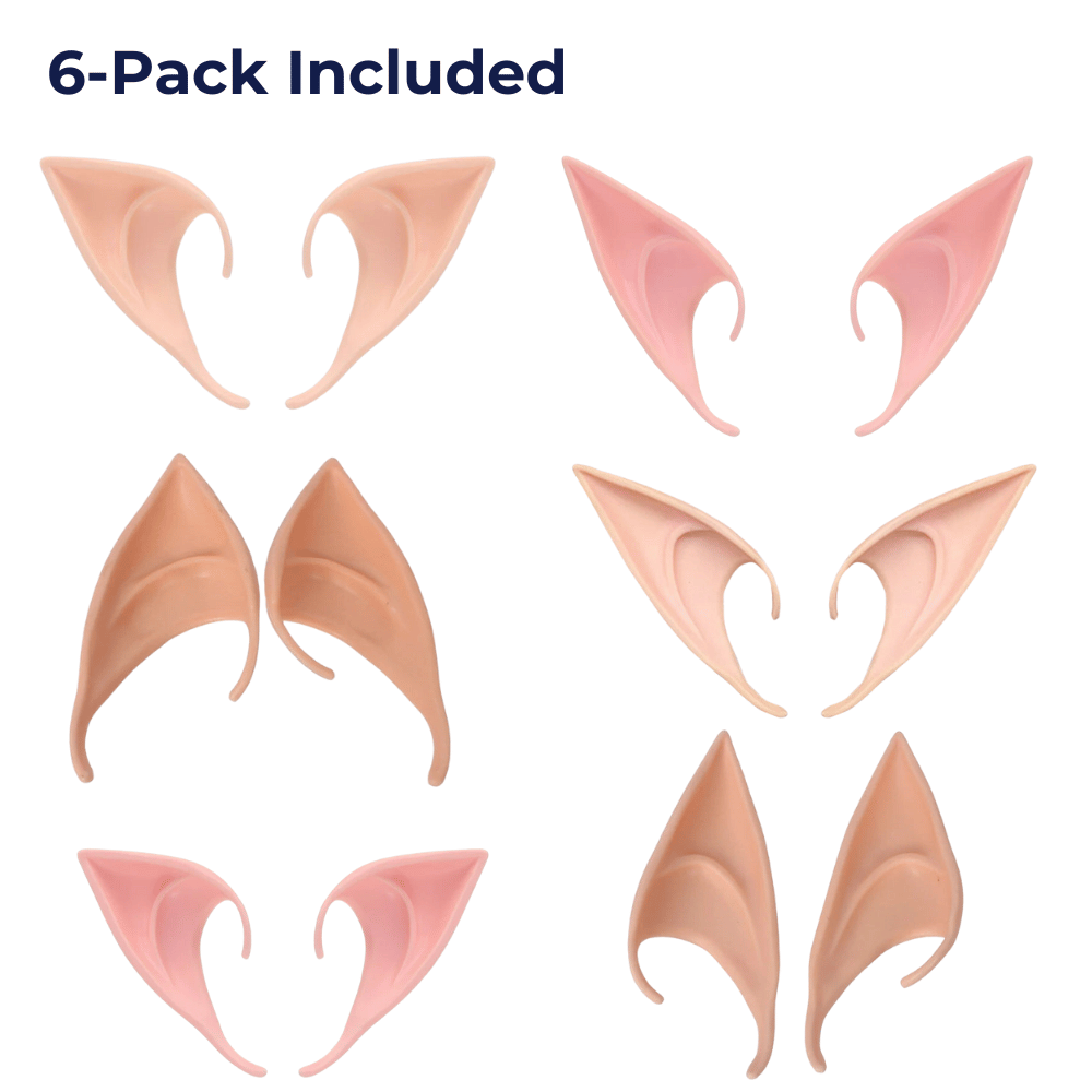 Elf Ear Accessory Pack – Set of 6