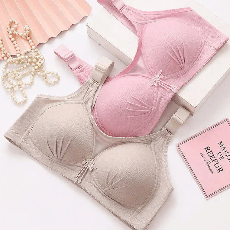 Feminine Comfort Bra with a sleek fit, offering all-day comfort