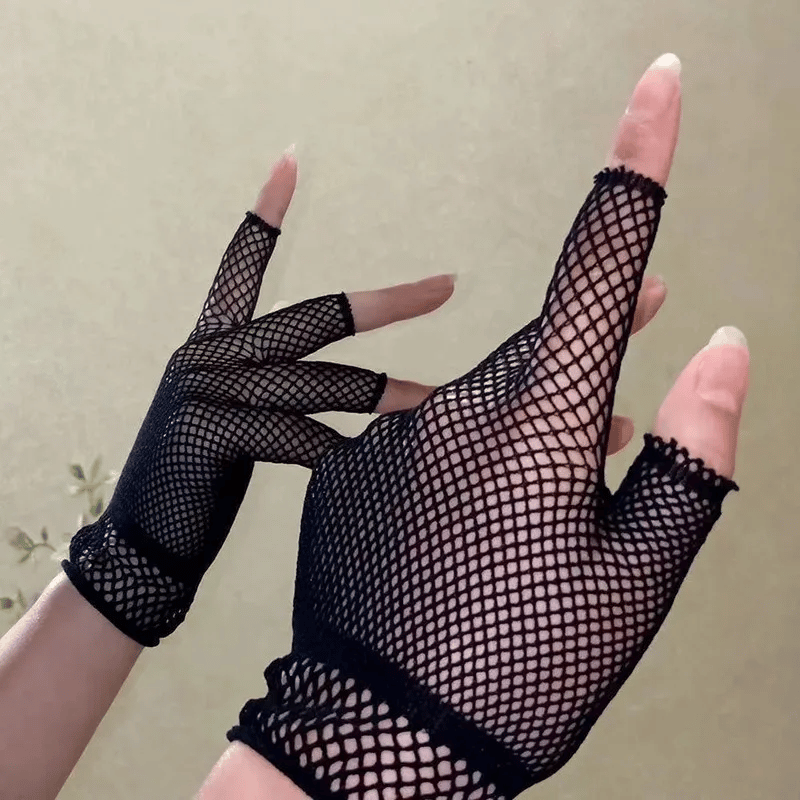 Fishnet Gloves