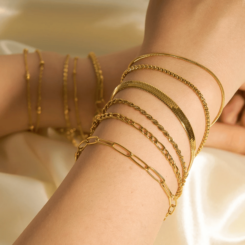 Gold Essentials Bracelet Collection