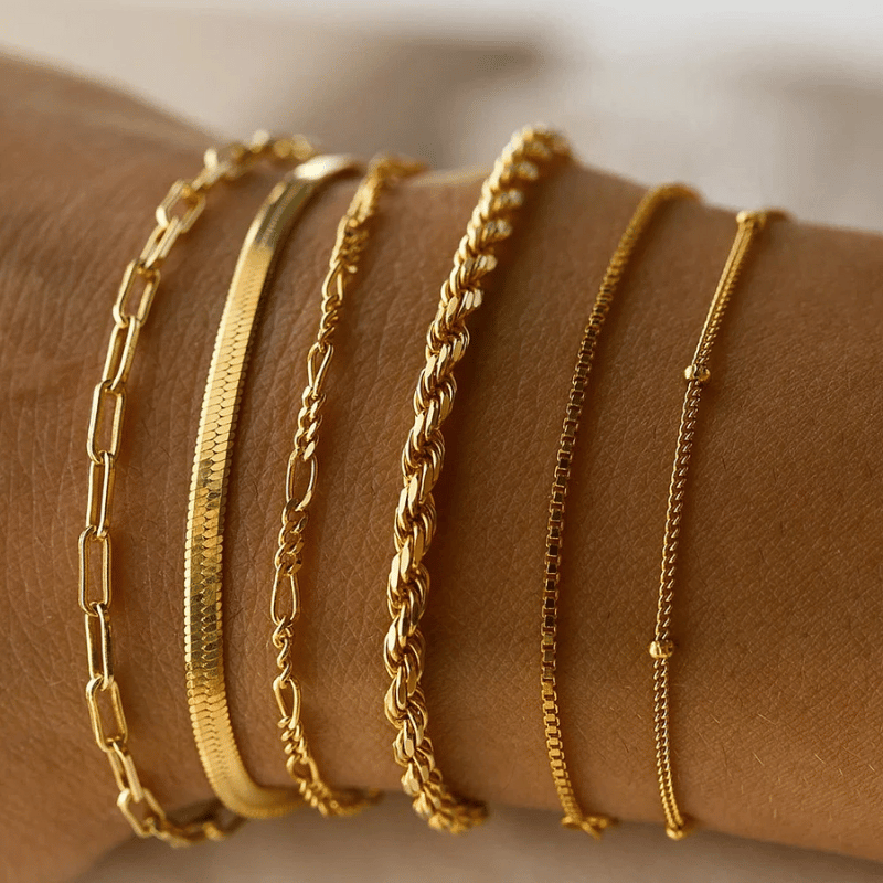 Gold Essentials Bracelet Collection