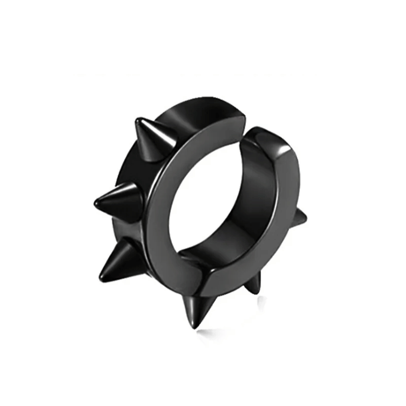 Gothic Style Clip-On Earrings (No Piercing Required)