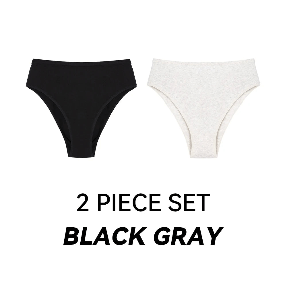 pack of 2 panties high waist with big size