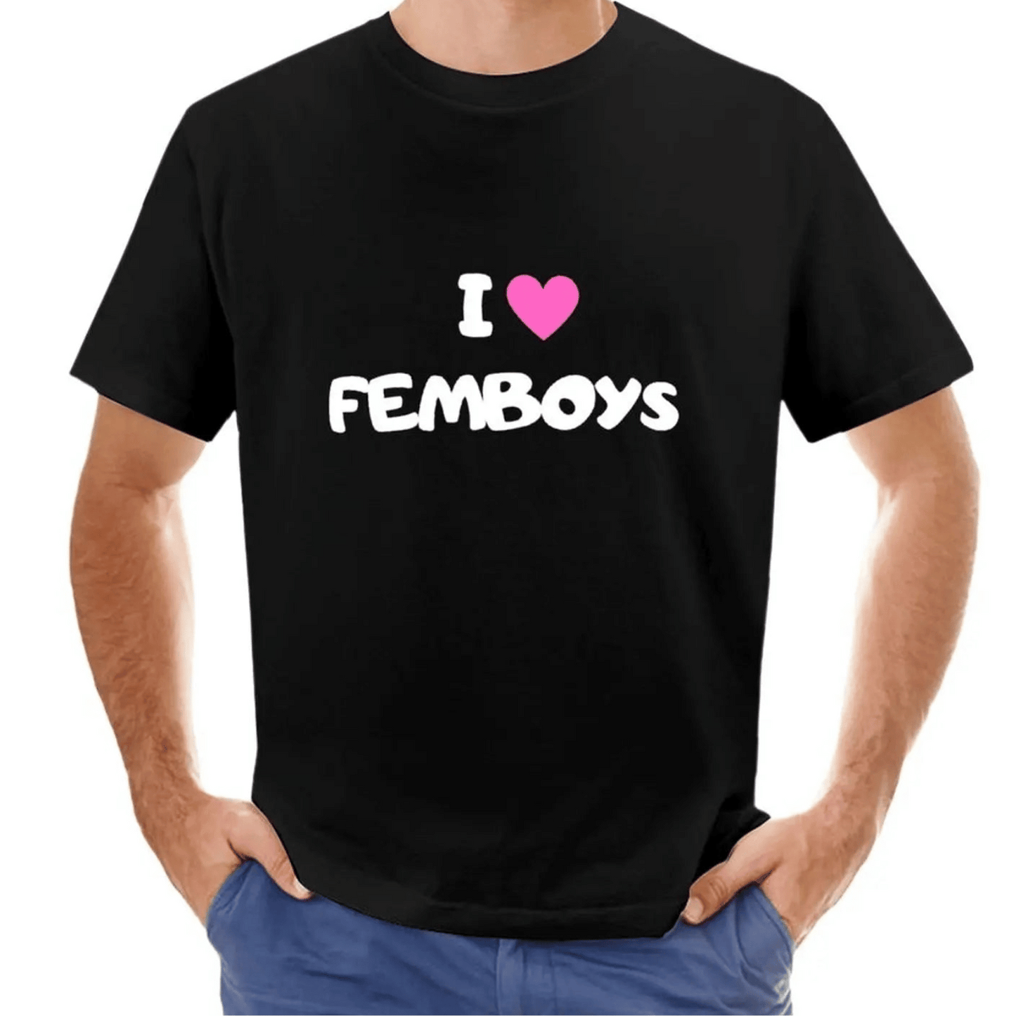 I Love Femboys Heart T-Shirt