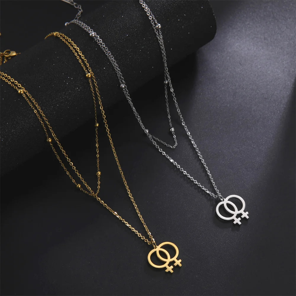 Feminine Lesbian Necklace