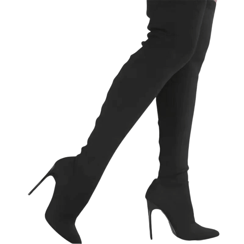 Long Sock High Heels