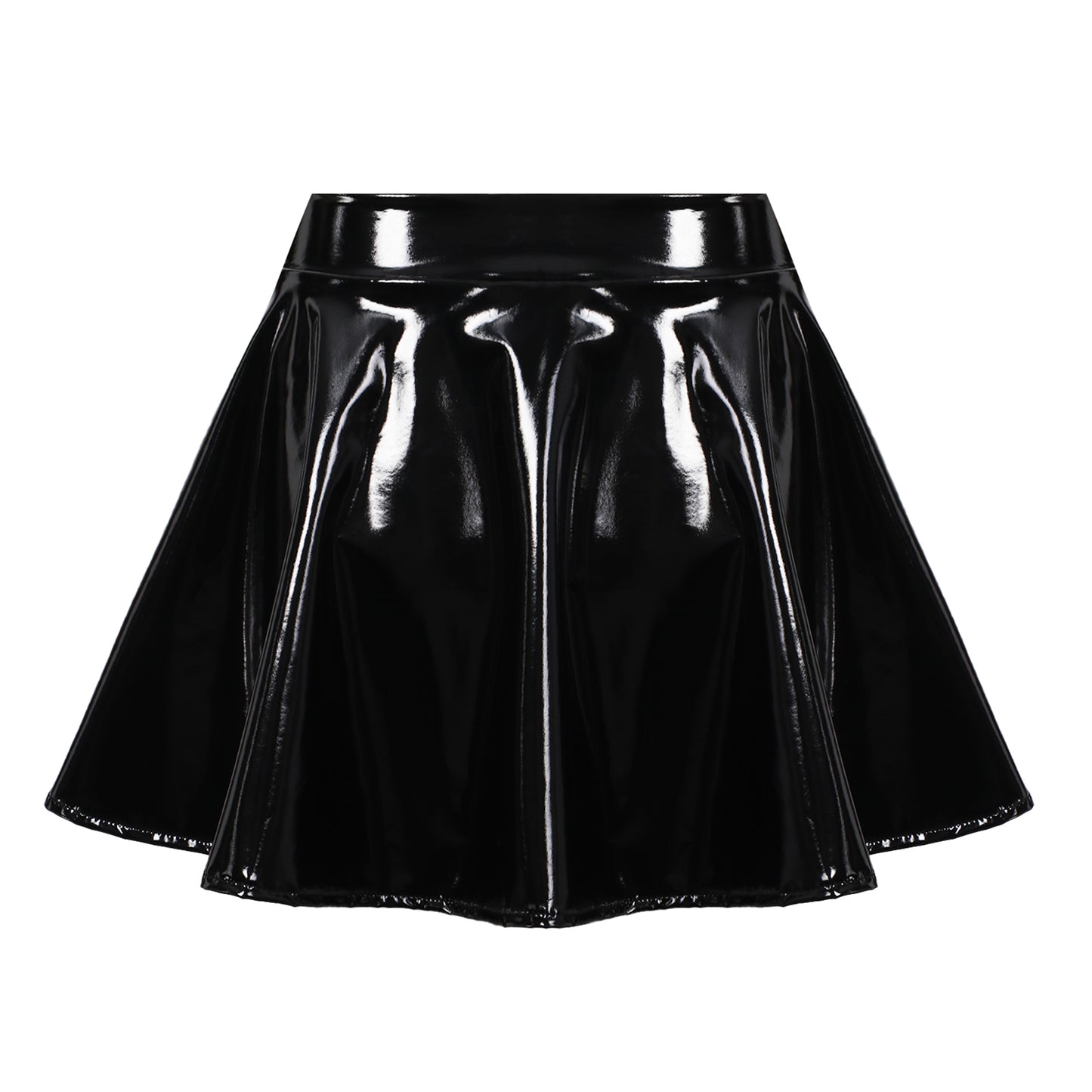 Glossy Short Skirt