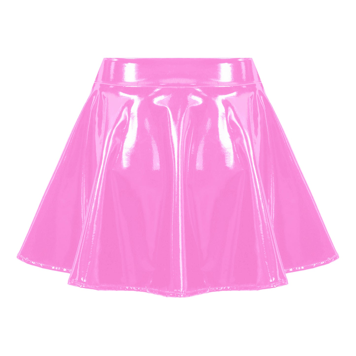 Glossy Short Skirt