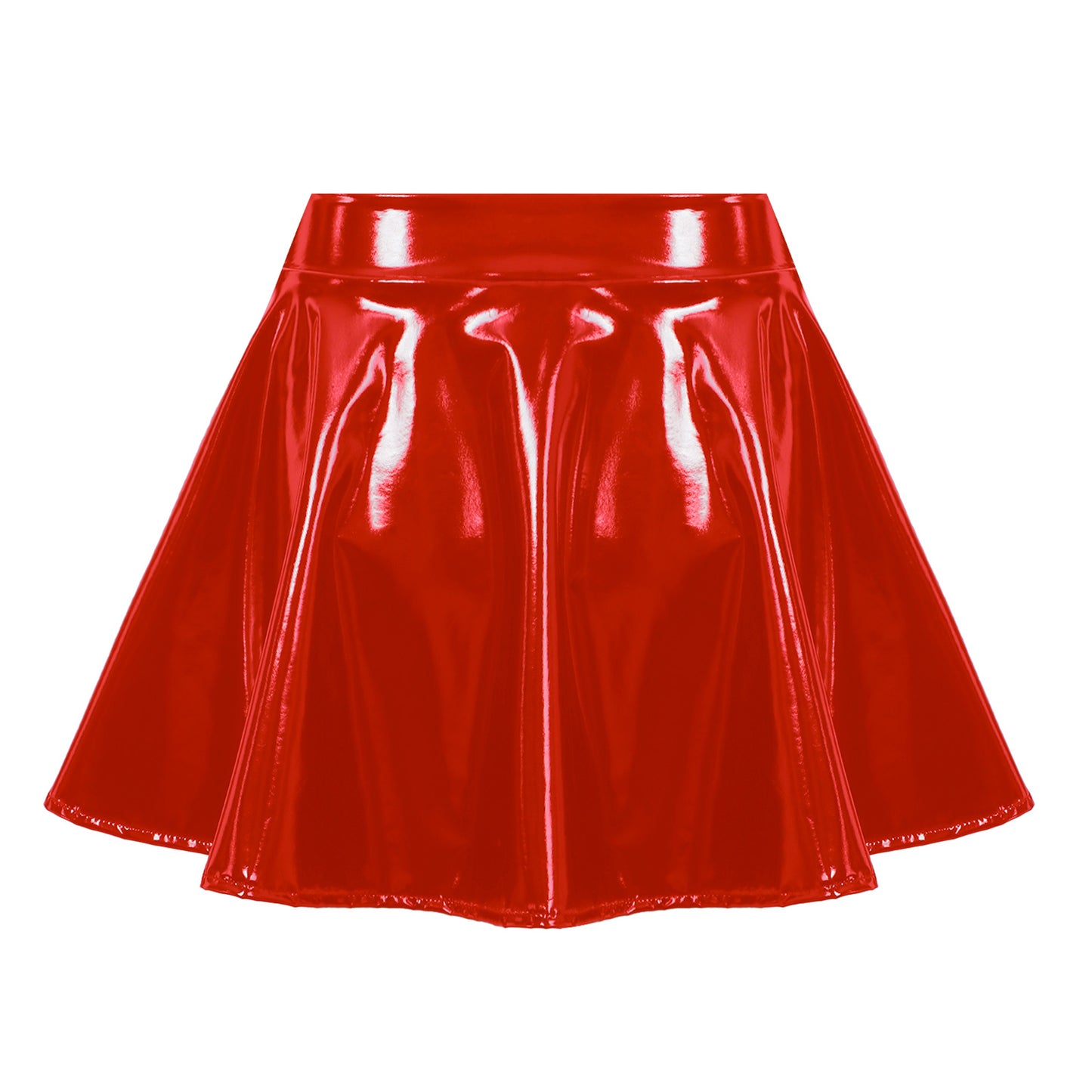 Glossy Short Skirt