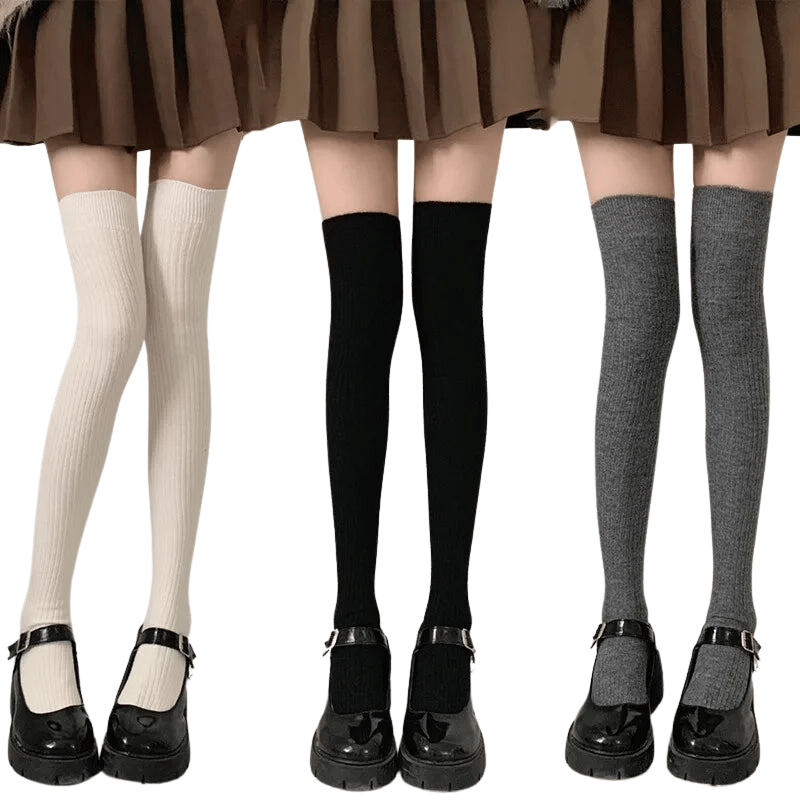 Soft Feminine High Socks
