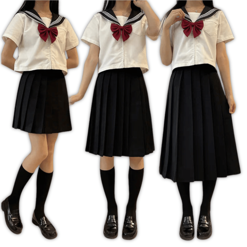 Uniform Pleated Skirt