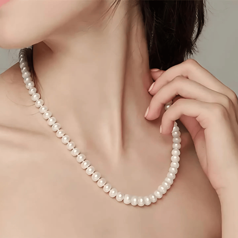 White Pearl Necklace