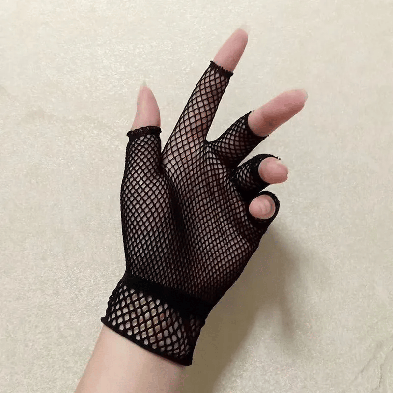Fishnet Gloves