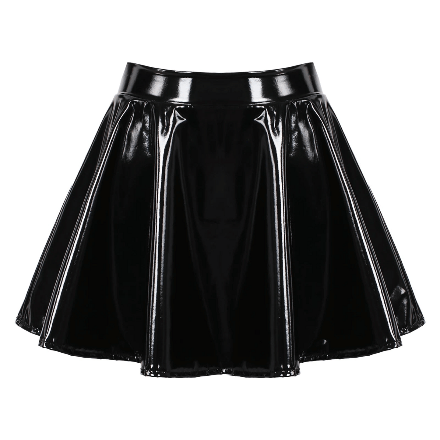 Glossy Short Skirt