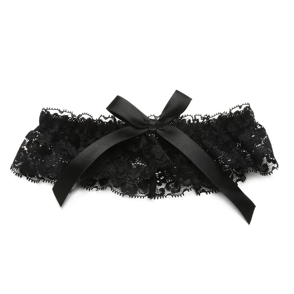 Lace Leg Garter Belts