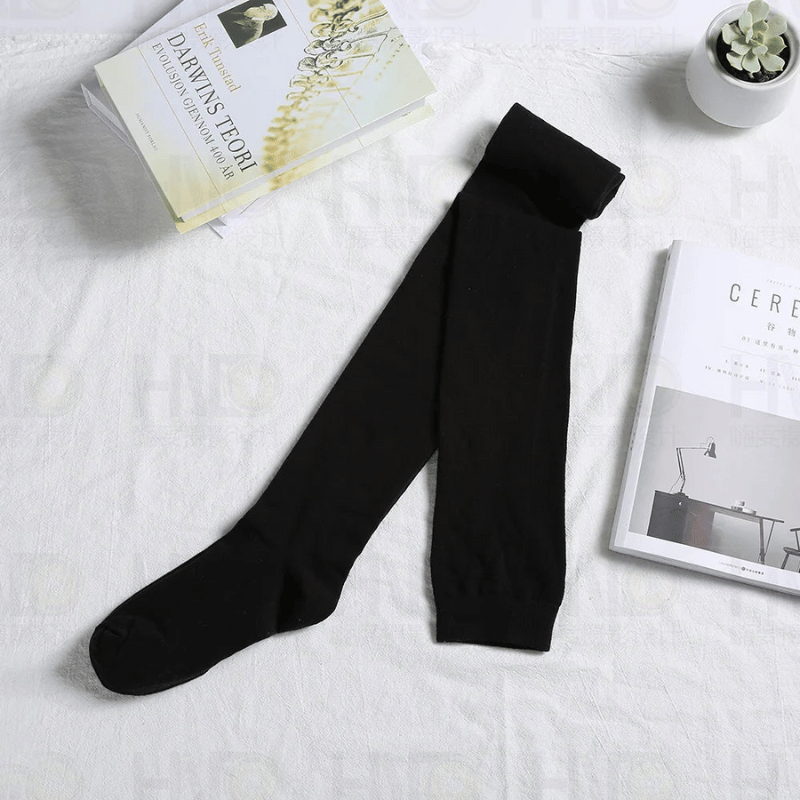 Extra Long Cotton Thigh-High Socks - 31.5in (80cm) for 6+ ft Tall