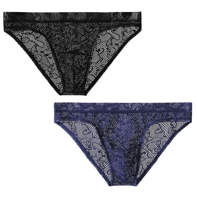 Low-Waist Lace Panties - 2 Pack