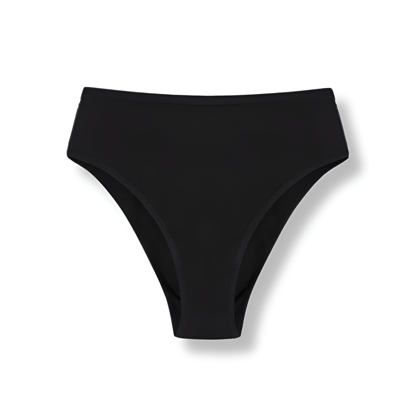High-Waisted Cotton Panties - 2 Pack