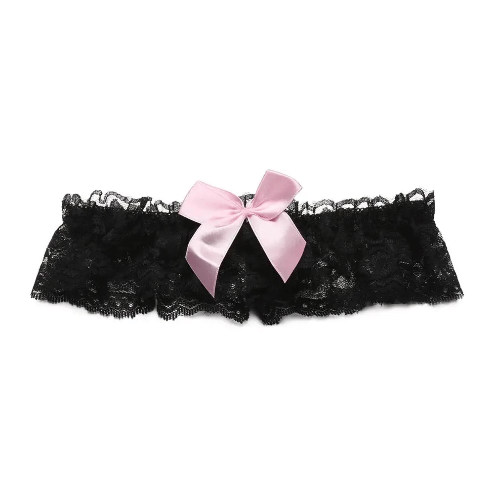 Lace Leg Garter Belts