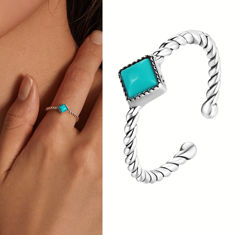 Themed Silver Open Rings