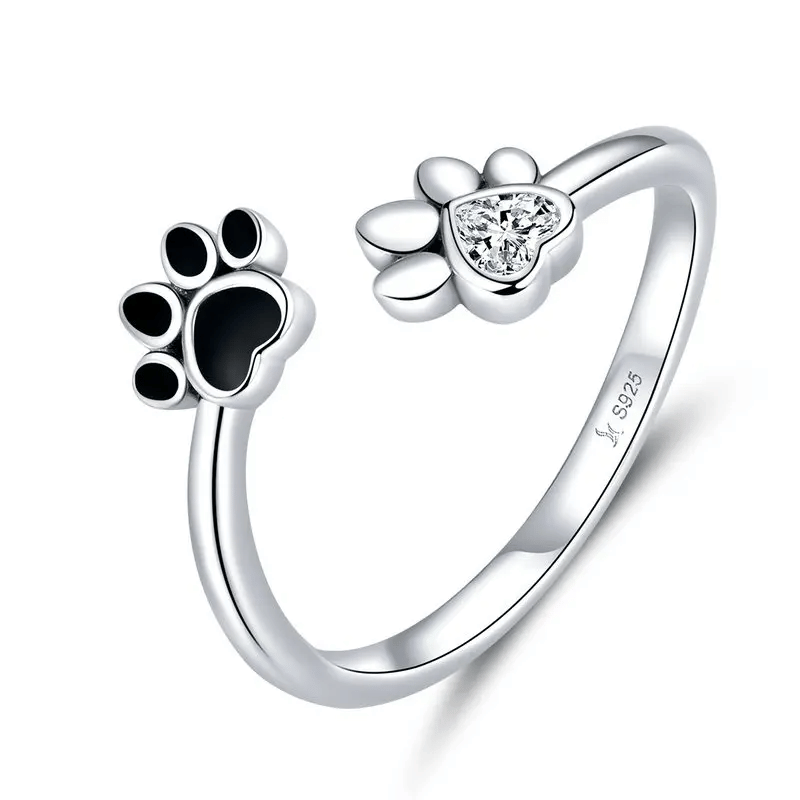 Themed Silver Open Rings
