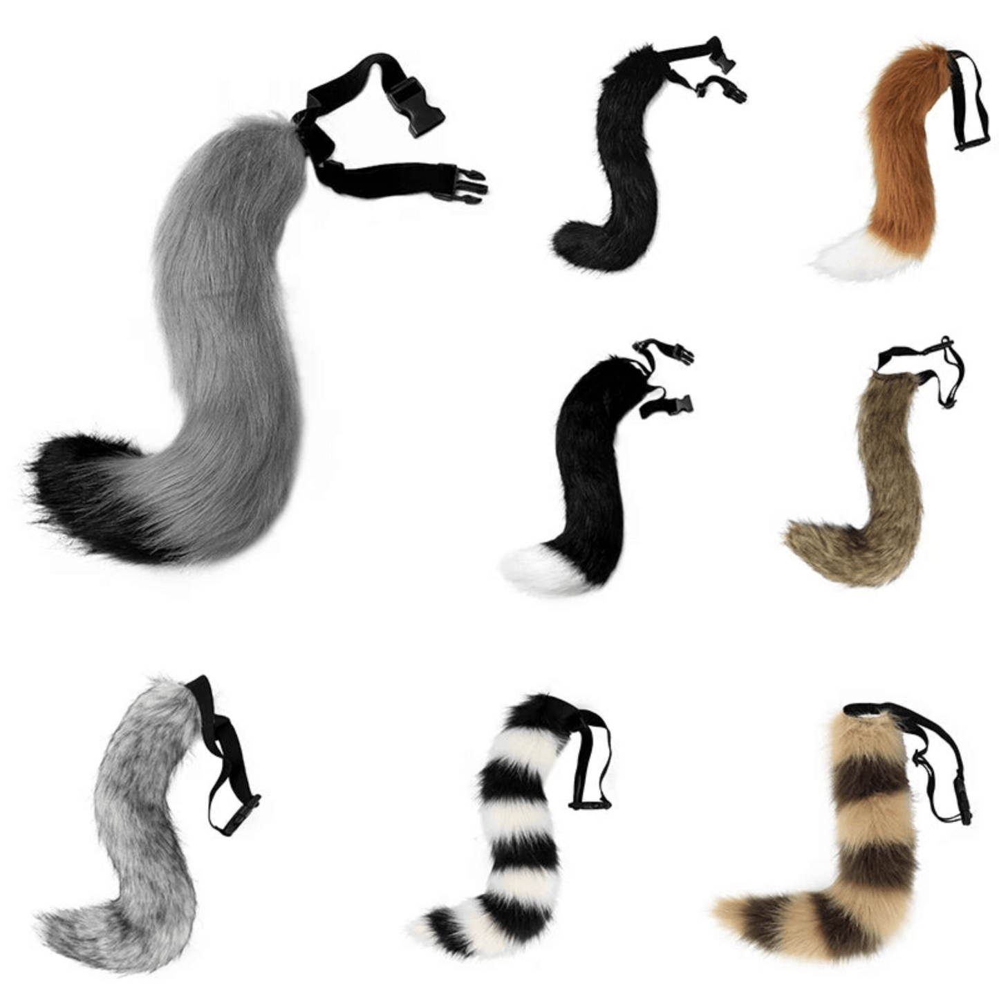 Animal Tail Cosplay Belts