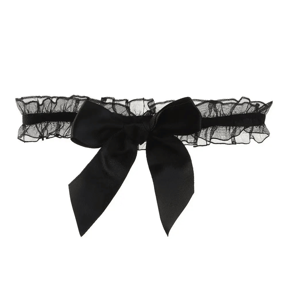 Lace Leg Garter Belts