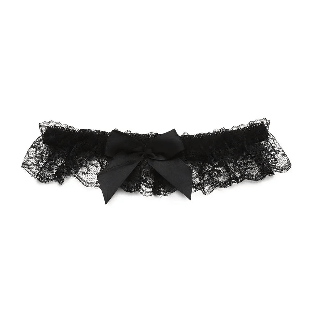 Lace Leg Garter Belts
