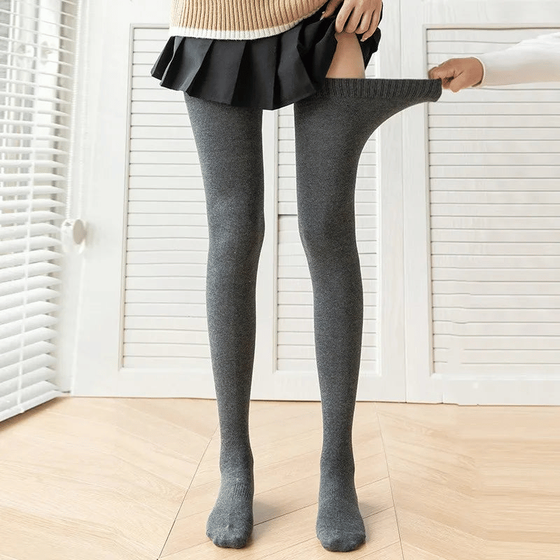 Extra Long Warm Thigh-High Socks - 31.5in (80cm)