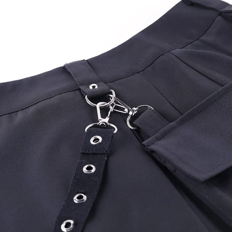 Black Gothic Fashion Skirt