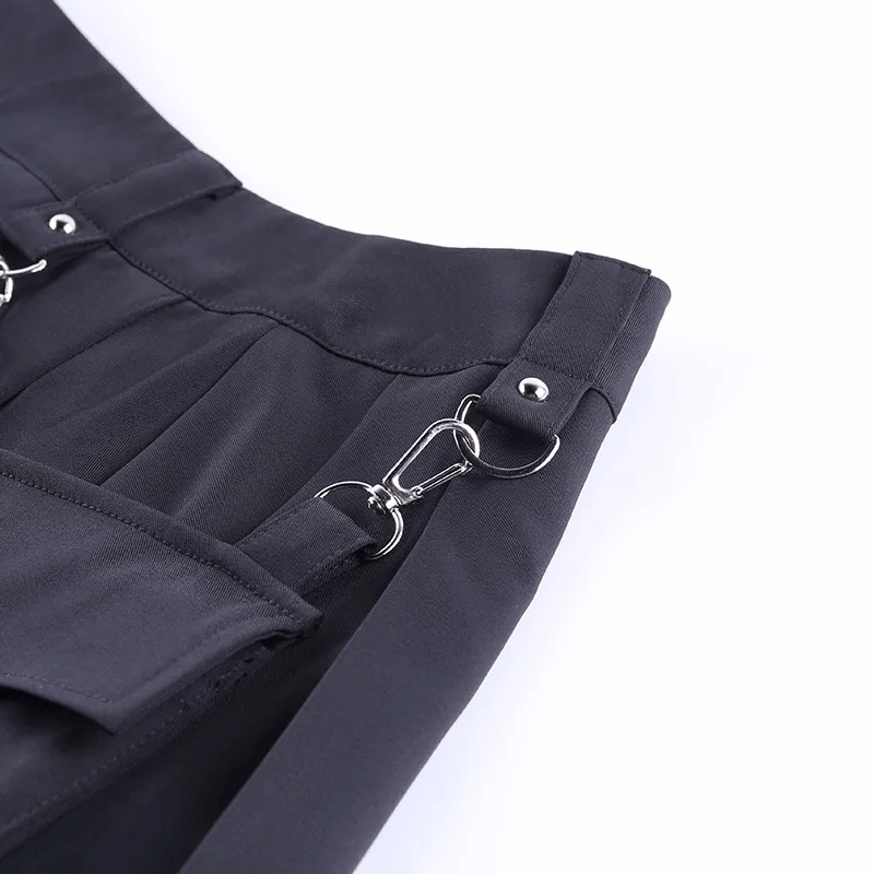 Black Gothic Fashion Skirt