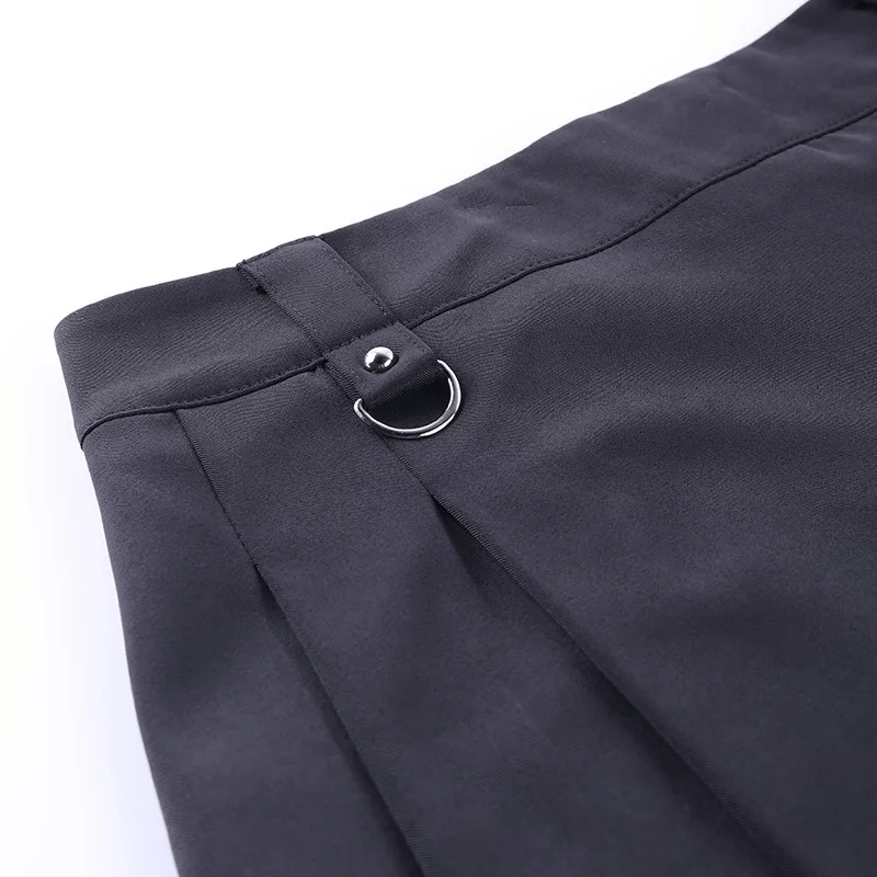 Black Gothic Fashion Skirt