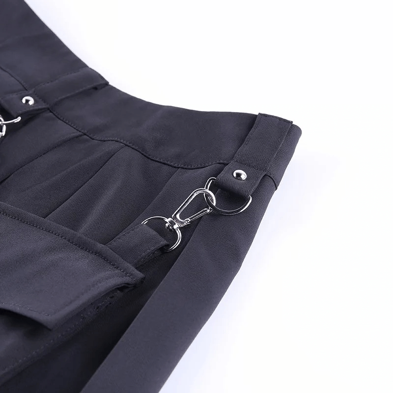 Black Goth Skirt