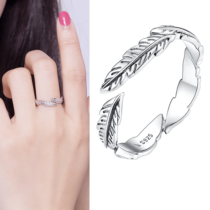 Themed Silver Open Rings
