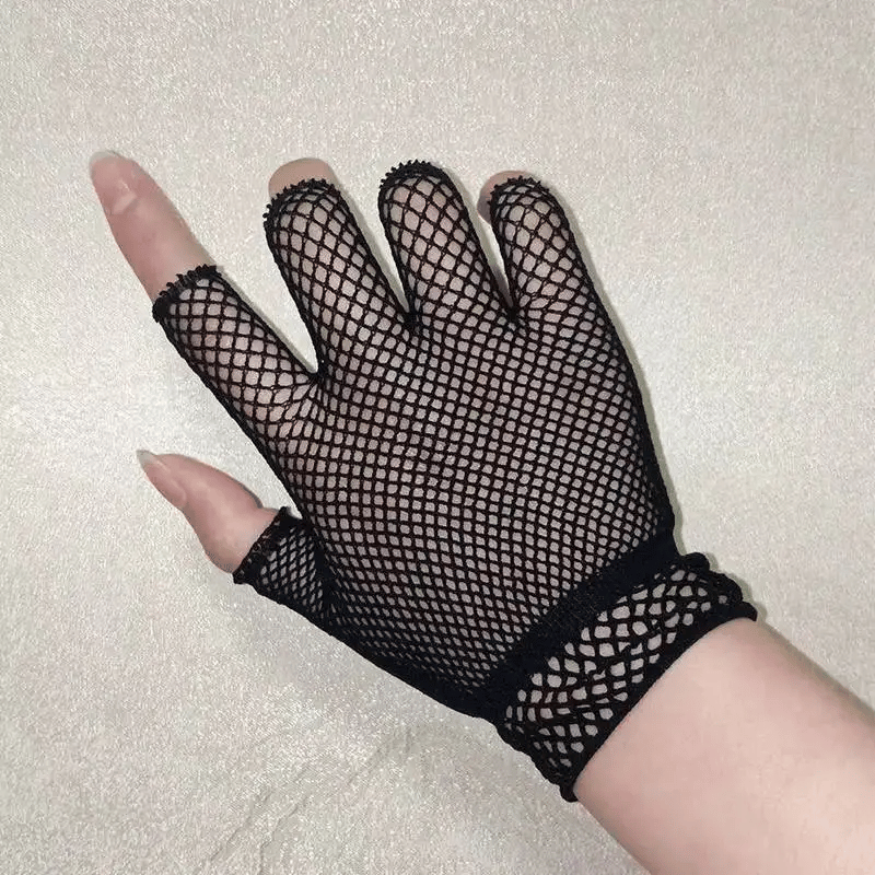 Fishnet Gloves