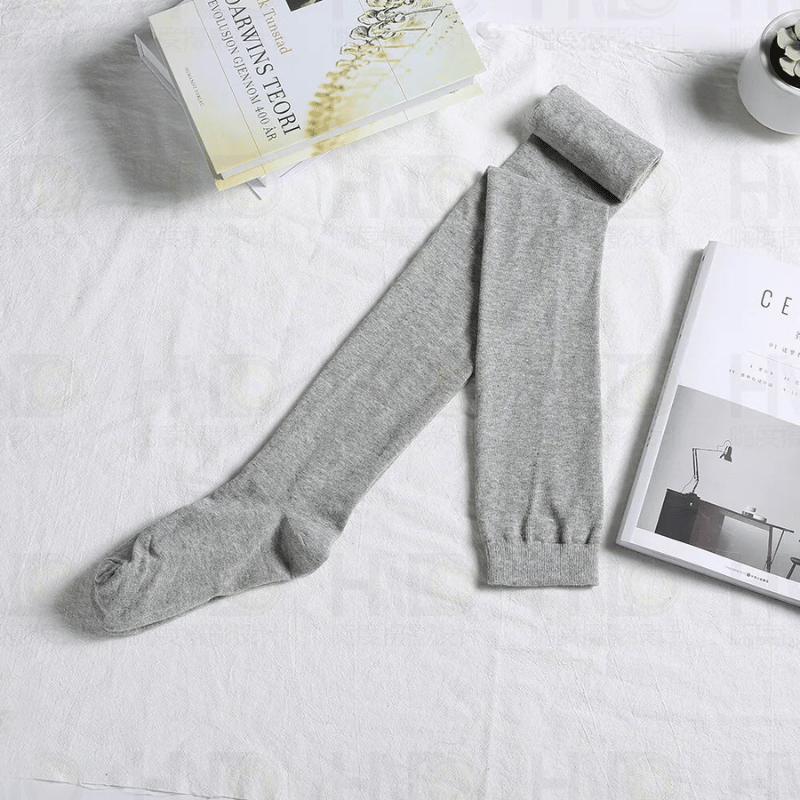 Extra Long Cotton Thigh-High Socks - 31.5in (80cm) for 6+ ft Tall