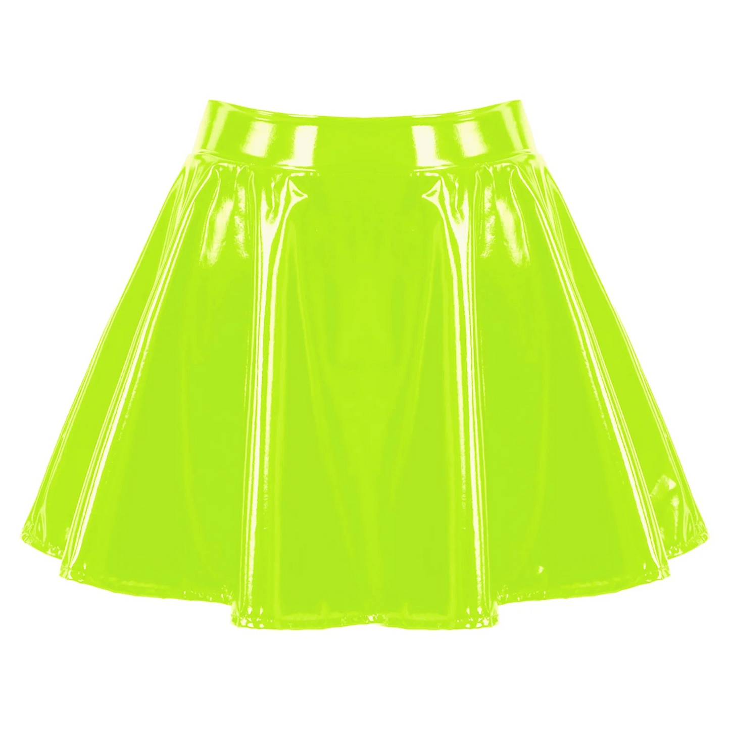 Glossy Short Skirt