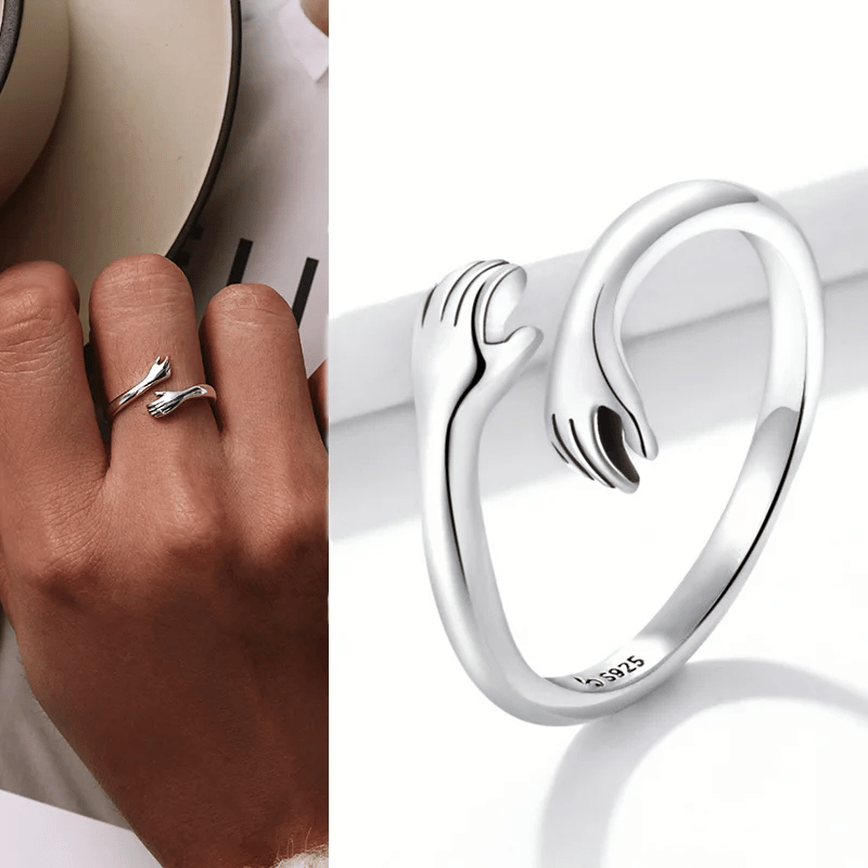 Themed Silver Open Rings