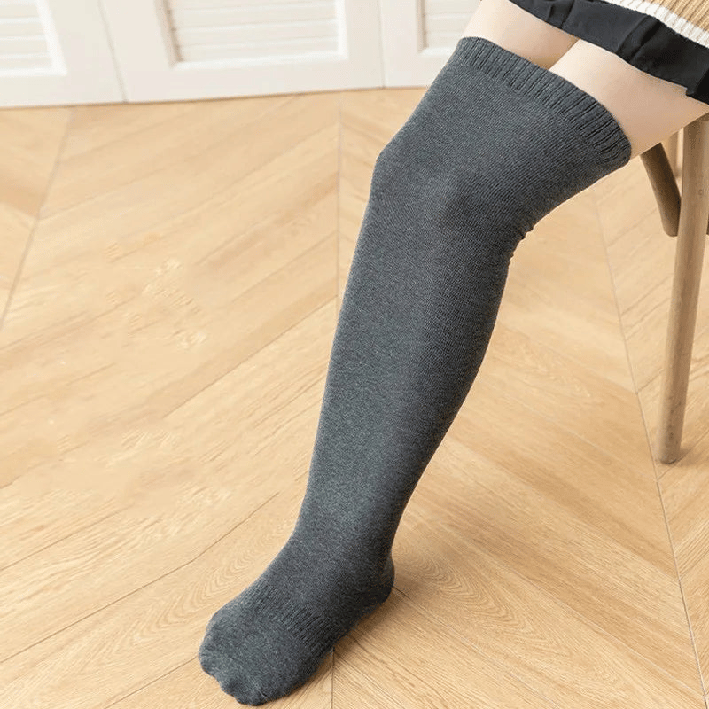 Extra Long Warm Thigh-High Socks - 31.5in (80cm)