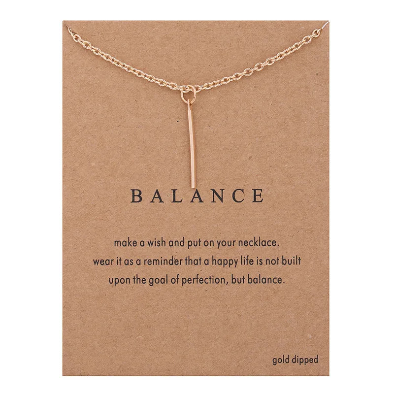 Meaningful Pendant Necklace
