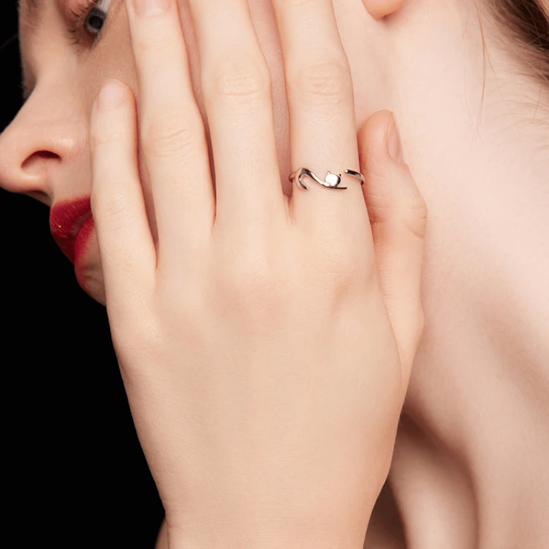 Cute Cat Adjustable Rings