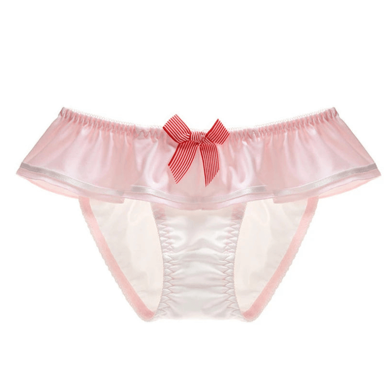 Soft pink kawaii underwear for femboys