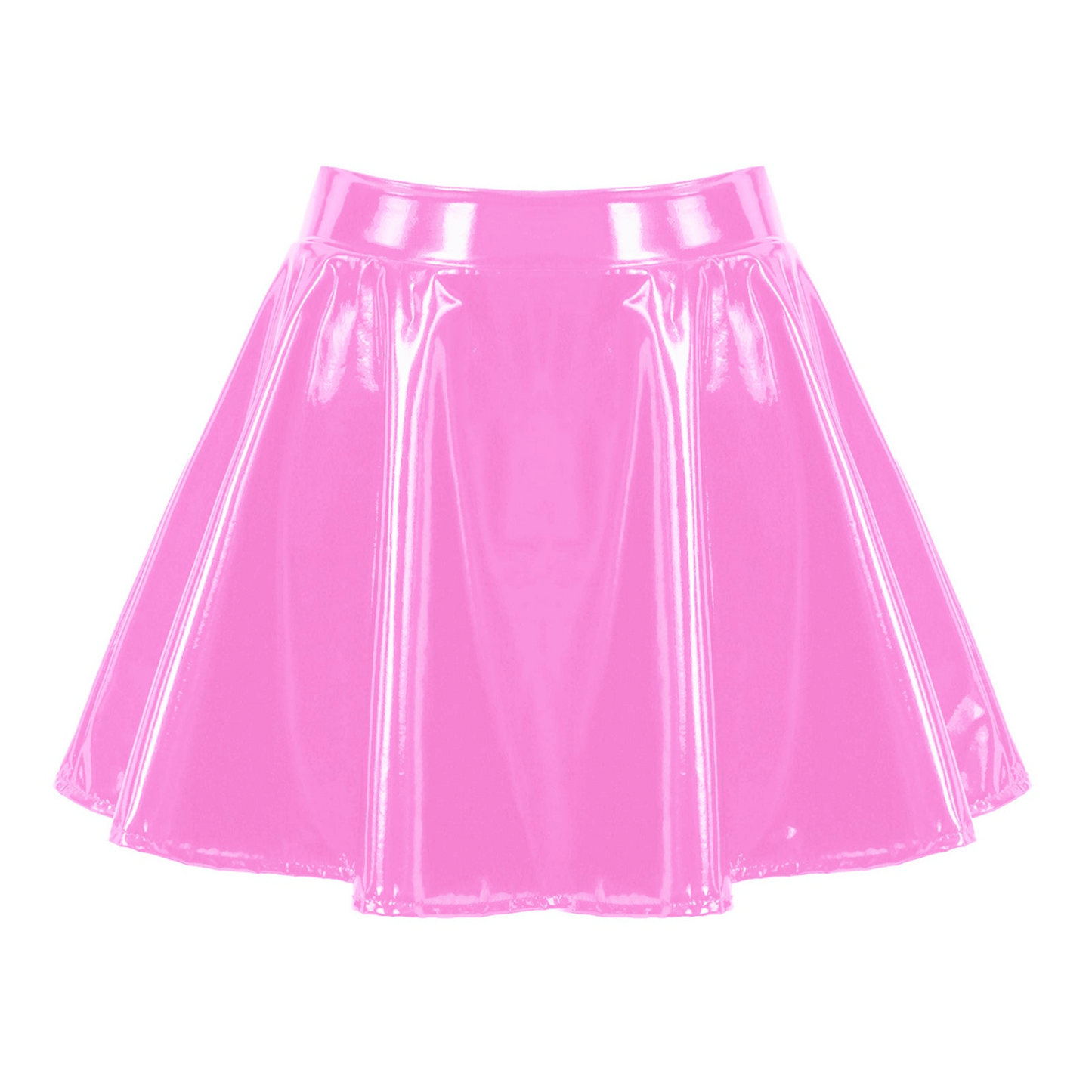 Glossy Short Skirt