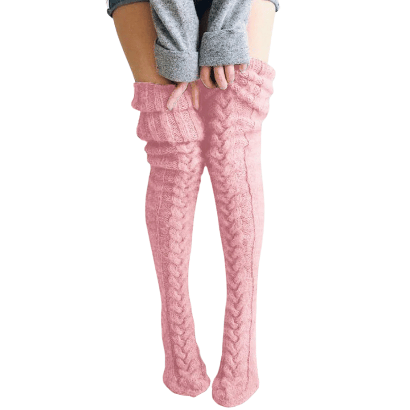 Extra Long Thigh-High Warm Socks for Winter
