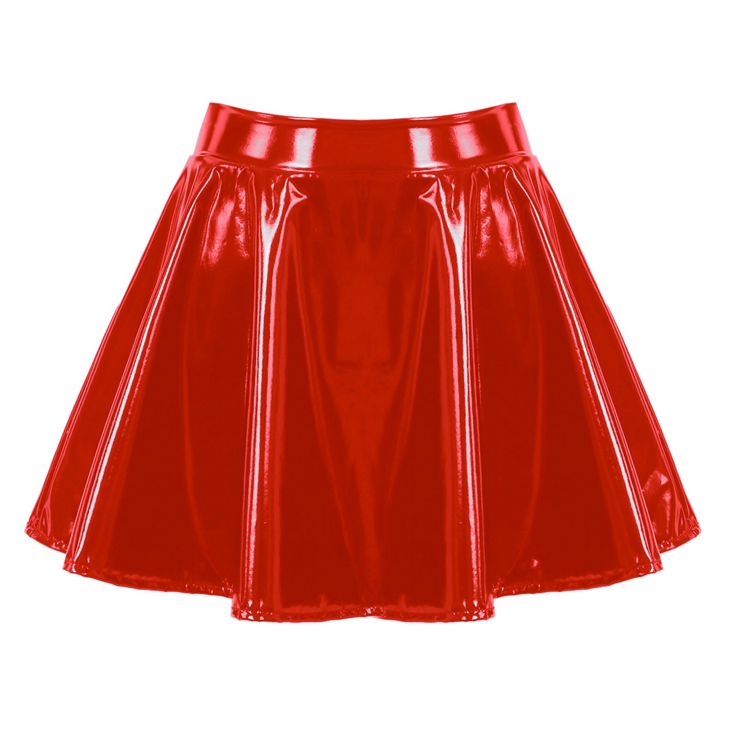 Glossy Short Skirt