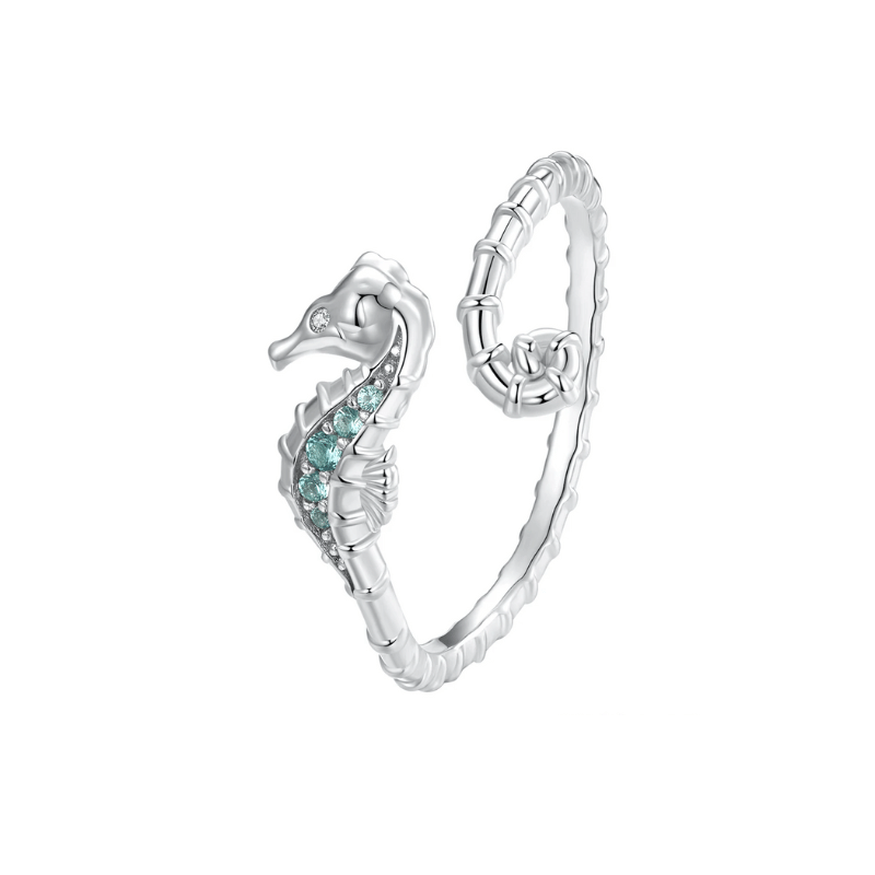 Ocean-Inspired Adjustable Rings