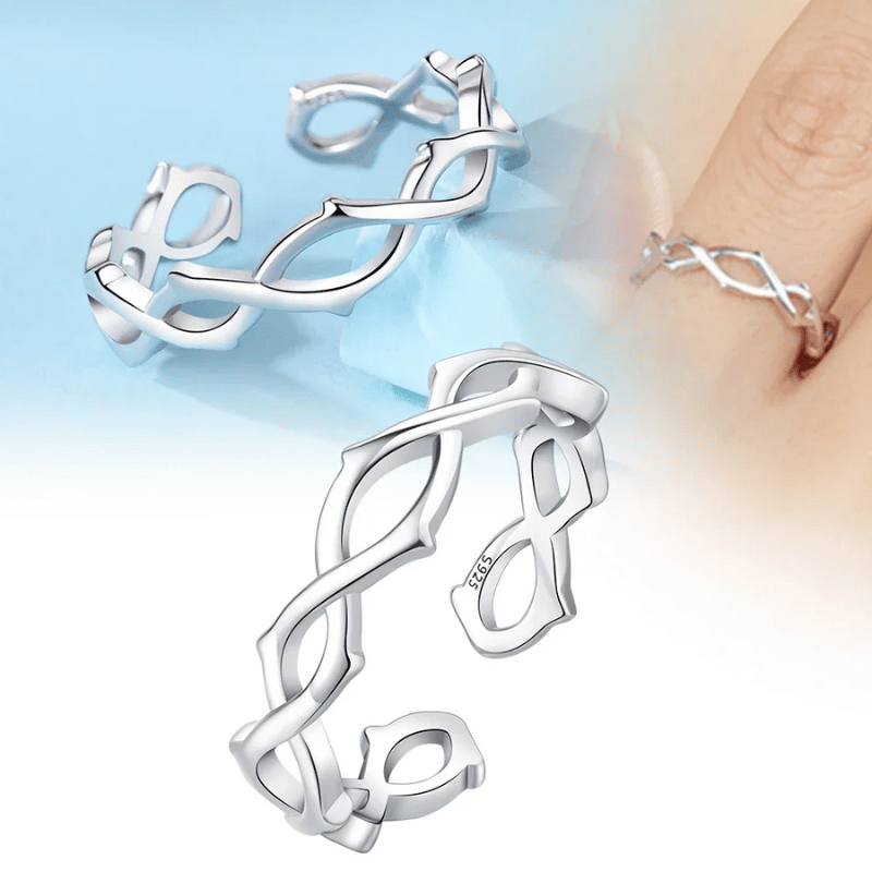 Cute Silver Open Rings