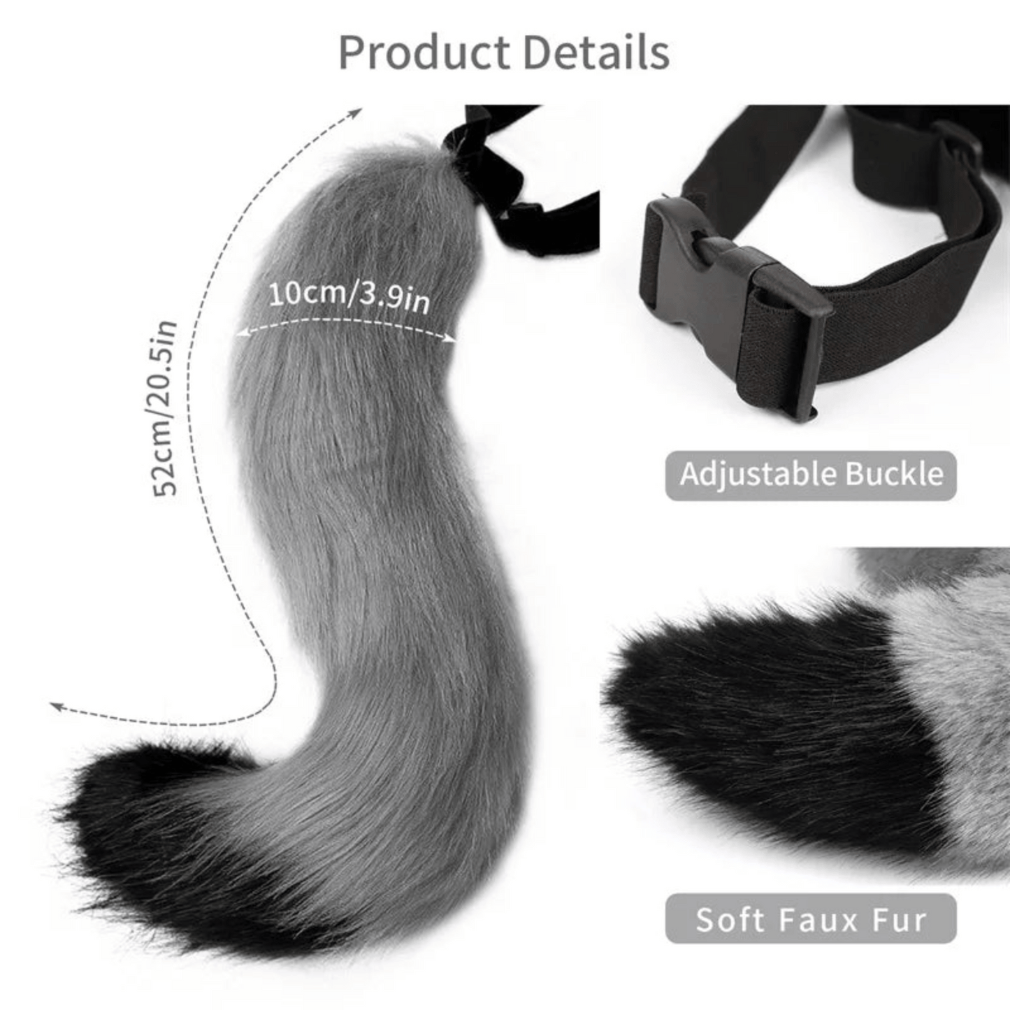 Animal Tail Cosplay Belts